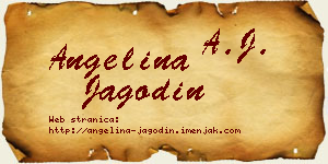 Angelina Jagodin vizit kartica